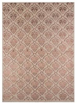Brand New 8’x10’ Area Rug Momeni Rugs Cielo Collection Red Damask Wool
