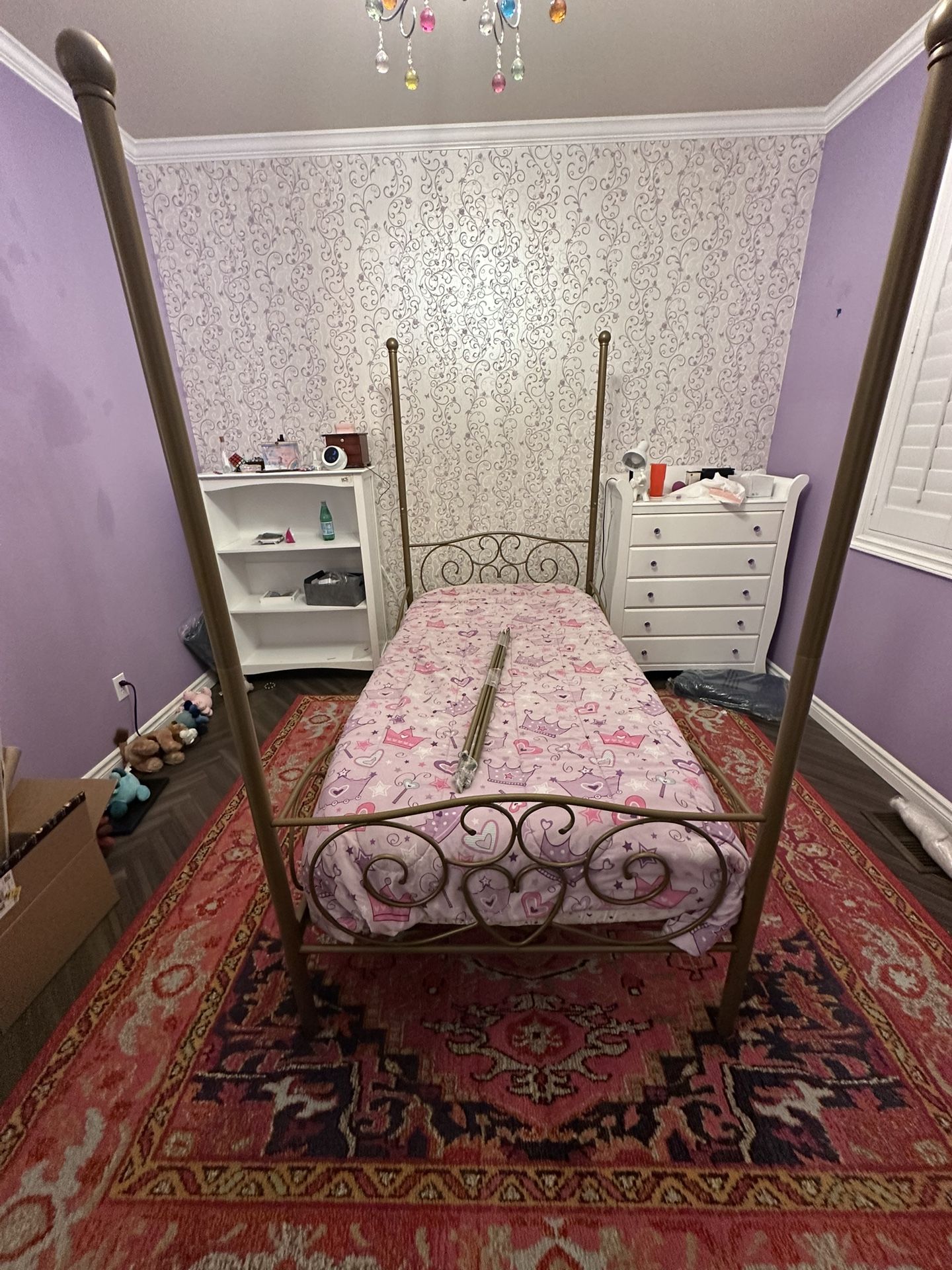 Twin Princess Bed Frame