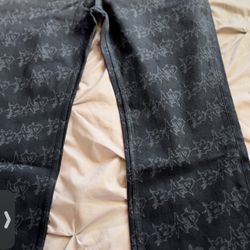 XXXTENTACION BAD ALL OVER JEANS SIZE 34