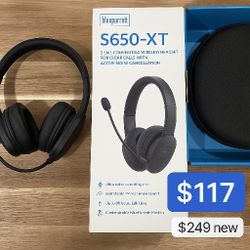 BlueParrott S650-XT Bluetooth Headset – Like New w/ Case – $117