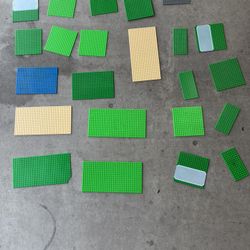 Smaller Lego Baseplates 23 Count