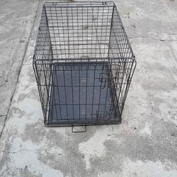 Small Metal Dog Crate 
