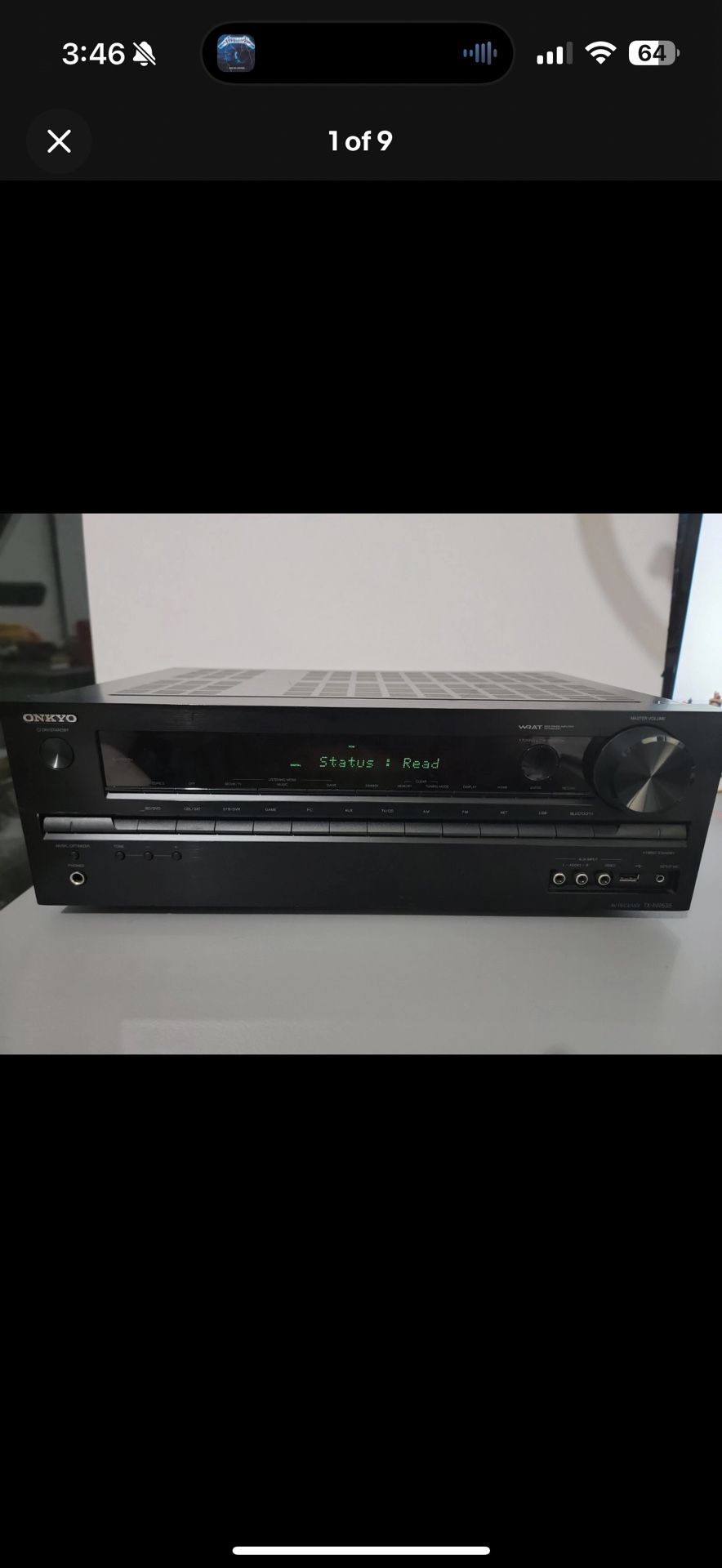 Onkyo Receiver NR535 Model