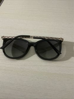 Michael Kors Black Sunglasses with Gold Detail