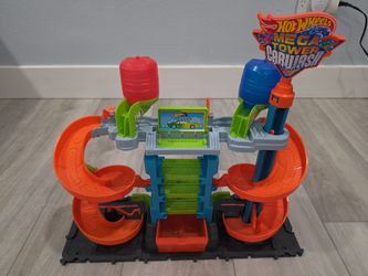 Hot Wheels City Mega Car Wash Playset