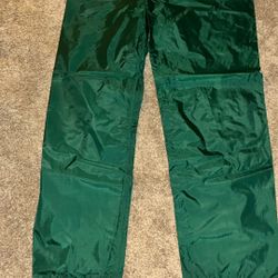  Vtg Men’s WATERPROOF POLYESTER  Rain PANTS 
