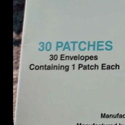 30 Pain Patch Envelopes