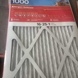 Furnace Filter 16x25x1