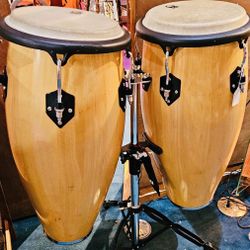Toca congas with stand