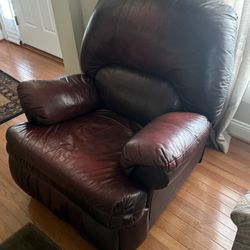 Leather Recliner 