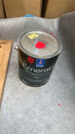 Gallon Of Paint, Red Color