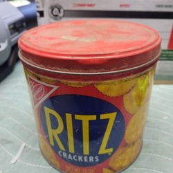 Vintage Ritz Cracker Tin