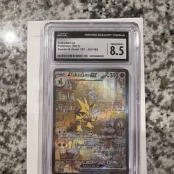 CGC graded Pokemon Cars 