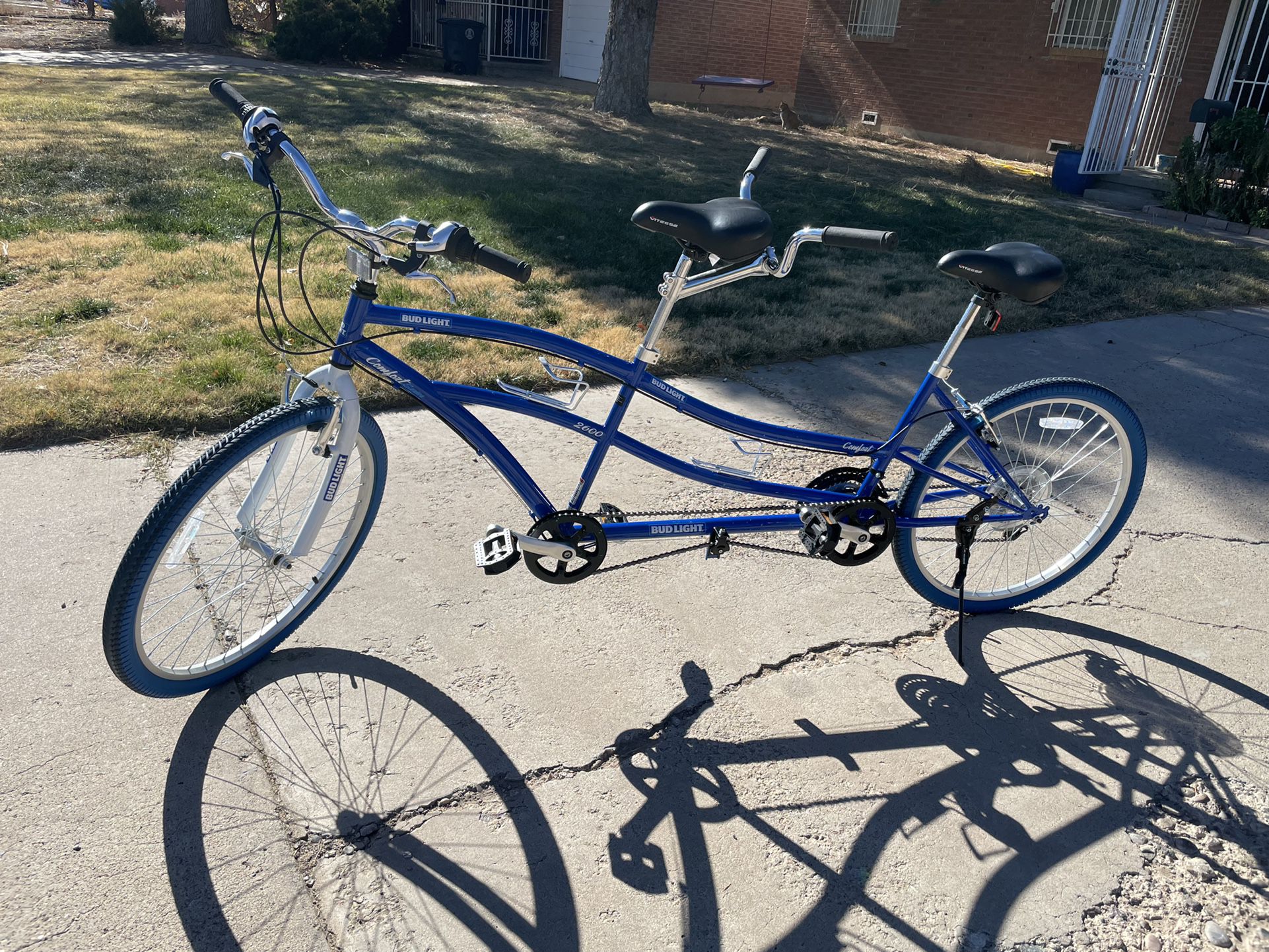 Bud Light Special Edition Cross Over Tandem Bicycle