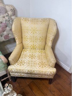 Designer Wingback Accent Chair