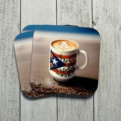 PR Coasters Set of 4 