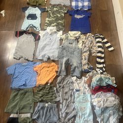 Baby boy clothes 6-9 35 pieces