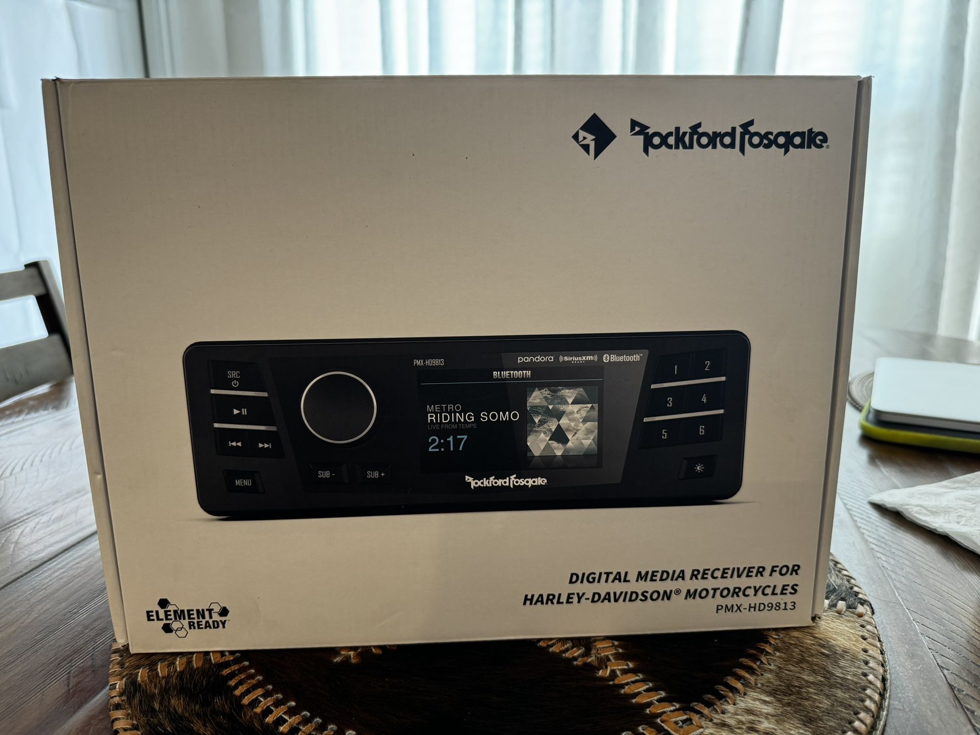 Rockford Fosgate Digital Media Receiver For HD Motorcycles