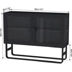 (MSRP 280$, (50% off) Brand new Vintage Kitchen Buffets Sideboards, Stylish Cabinet