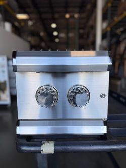 High Powered 36,000 BTUs Double Side Burner by AMERICAN MADE GRILLS