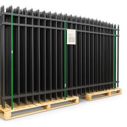 🌟 Unused, Fence 10' x 7' 20 Panels, 20 Posts,  PACKAGE DEAL