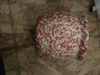 Gerald Henn Pottery Rose Sponge ware 