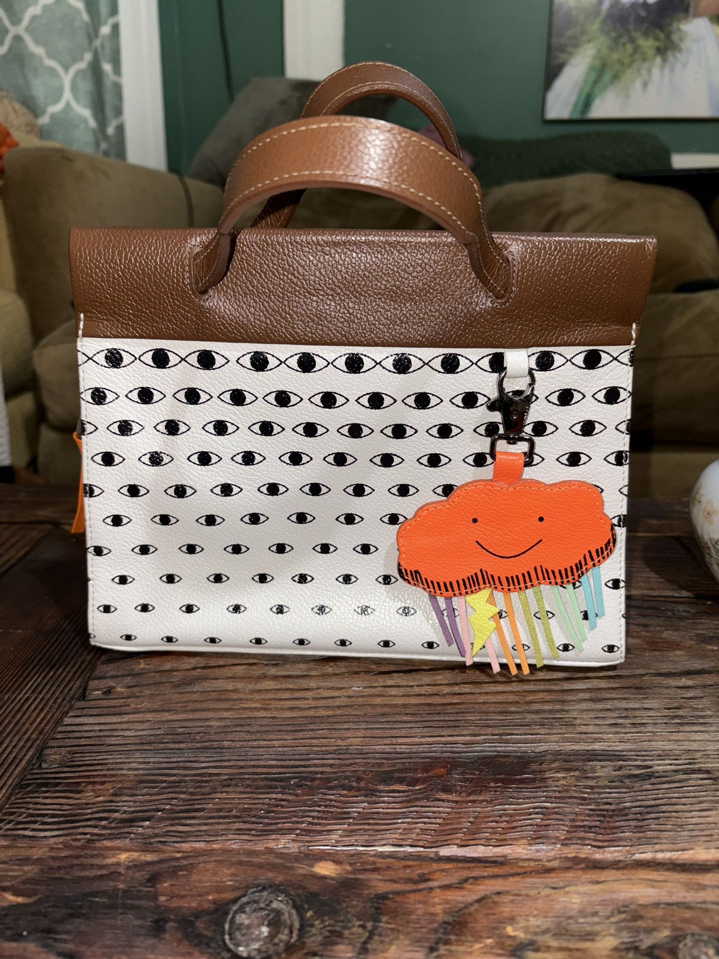 Min & Mon Eye Crossbody Handbag