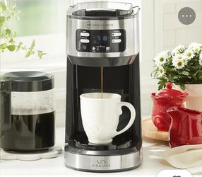 Princess House Vida Sana Dual-Brew Coffee Marker