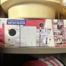 Eccotemp portable tankless water heater