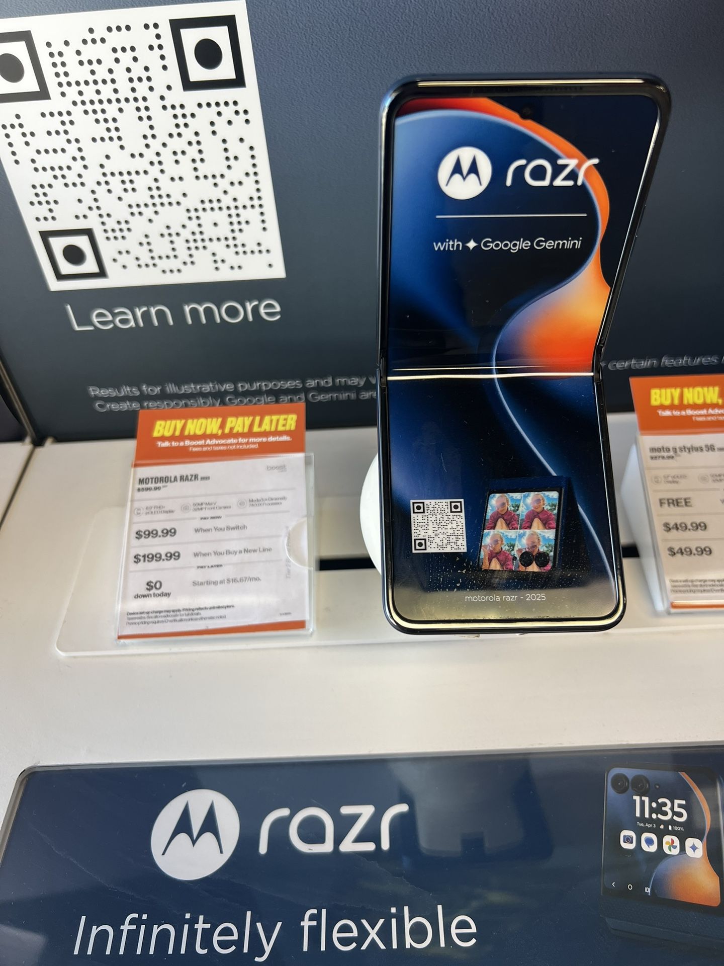 Motorola Razr $99 When You Switch To Boost Mobile