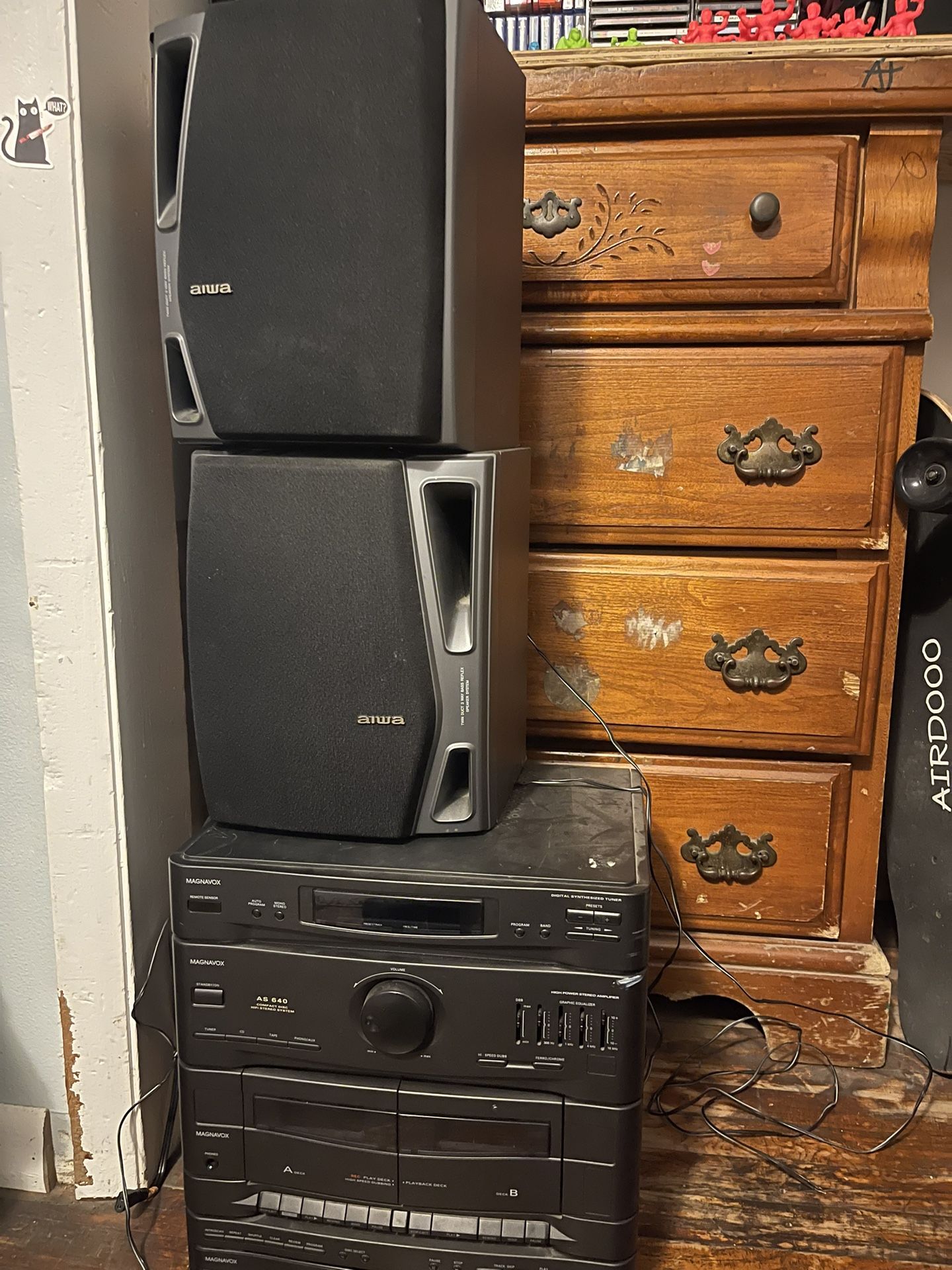 3 In 1 Stereo System And Speakers