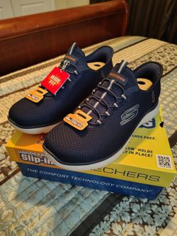 Skechers Men's Summits High Range Hands Free Slip-in Sneaker