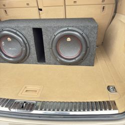 12 Inch Subwoofer And Enclosure Box 