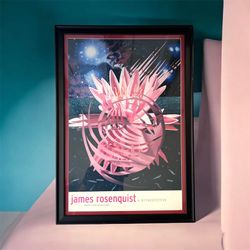 Large Vintage-Style James Rosenquist Pop Art Lithograph Poster