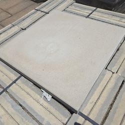 20" X 20" CEMENT STEPPING PAVERS $10 EACH PIECE