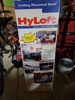 hyLoft Ceiling Mounted Shelf