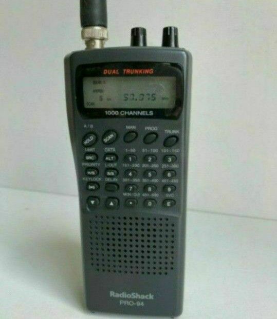 Radio Shack PRO-94 1000 Channel Handheld Trunking Scanner (Police, Fire, Emergency, Rescue)