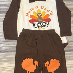 Trajecito Turkey Para Bebé 