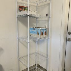Storage 5 Tier Wire Shelving Rack