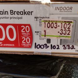 Breaker boxes $60.Up For Higher Amp. Boxes