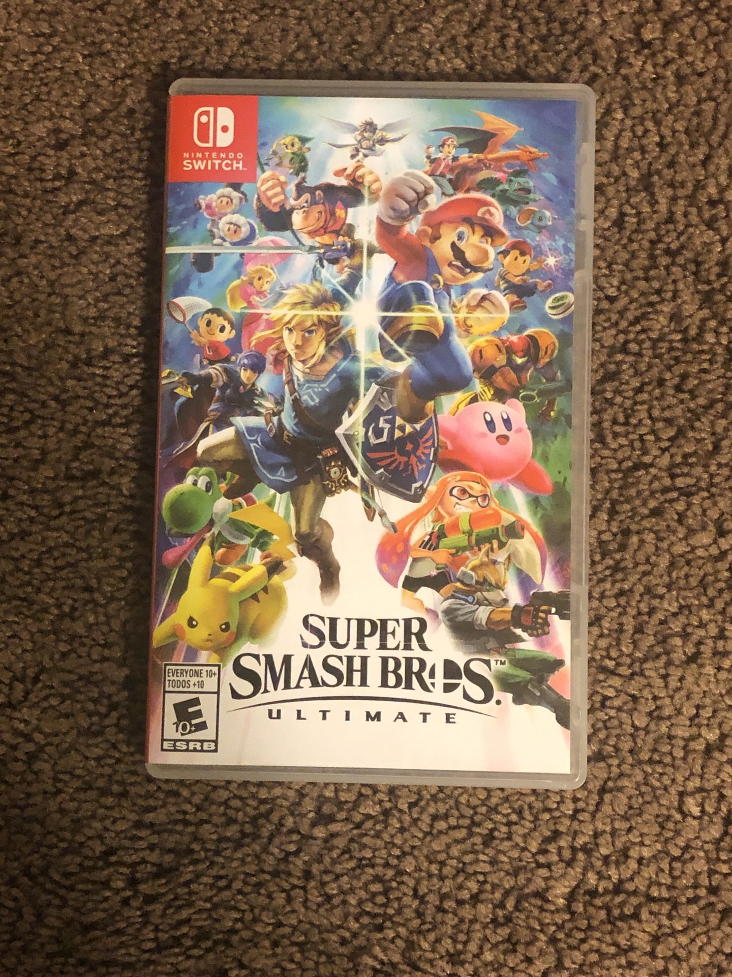 Nintendo switch, Super smash bros ultimate, 55 in tv,