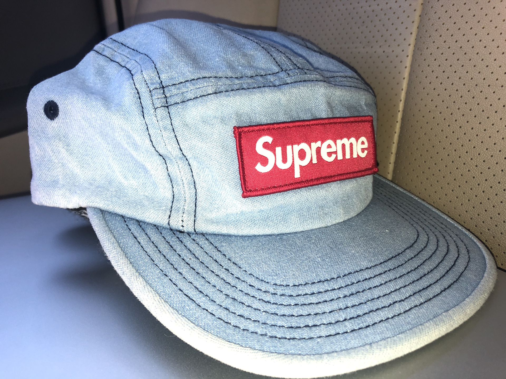 Supreme box logo camp hat