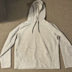 Cropped Gray Hoodie With Matching Sweatpants
