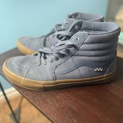 Blue Suede Vans 10.5 