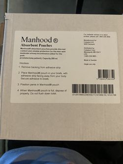 Manhood Absorbent Pouches