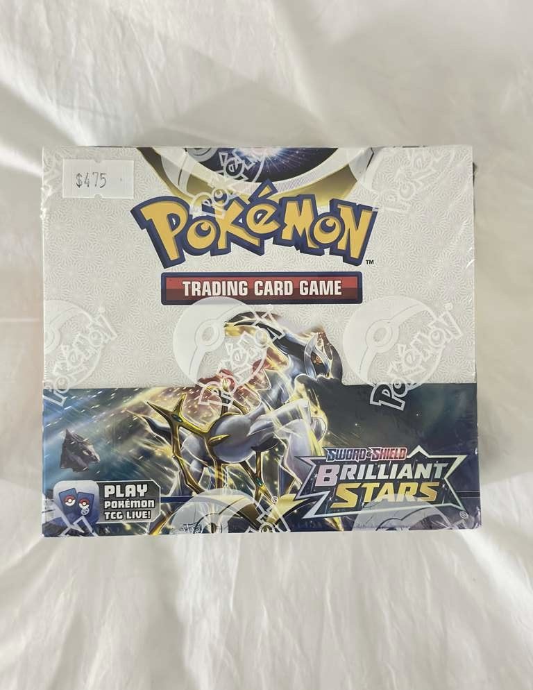 Pokemon Sword and Shield Brilliant Stars 36x Packs Booster Box FS/FT