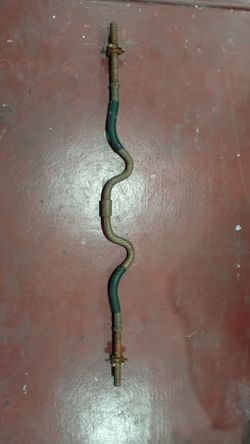I inch curl bar