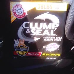 Clump And Seal Cat Litter Brand New 