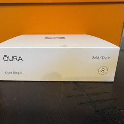 Oura 4 Ring Gold Size 8