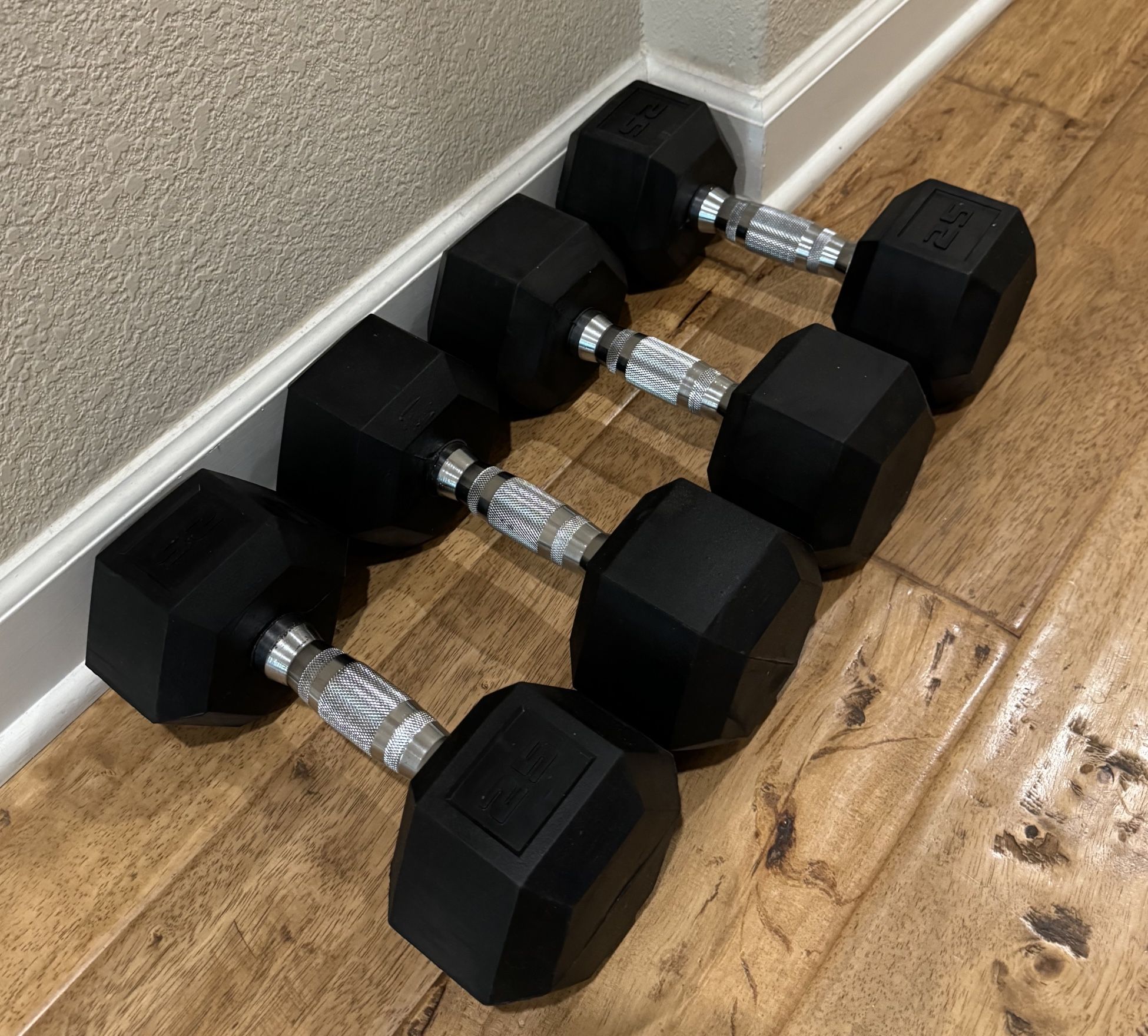 25 Lb Dumbbells 